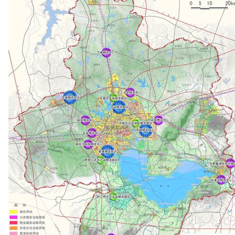 合肥地图最新解析