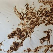 烙画艺术，独特工艺与魅力图片欣赏